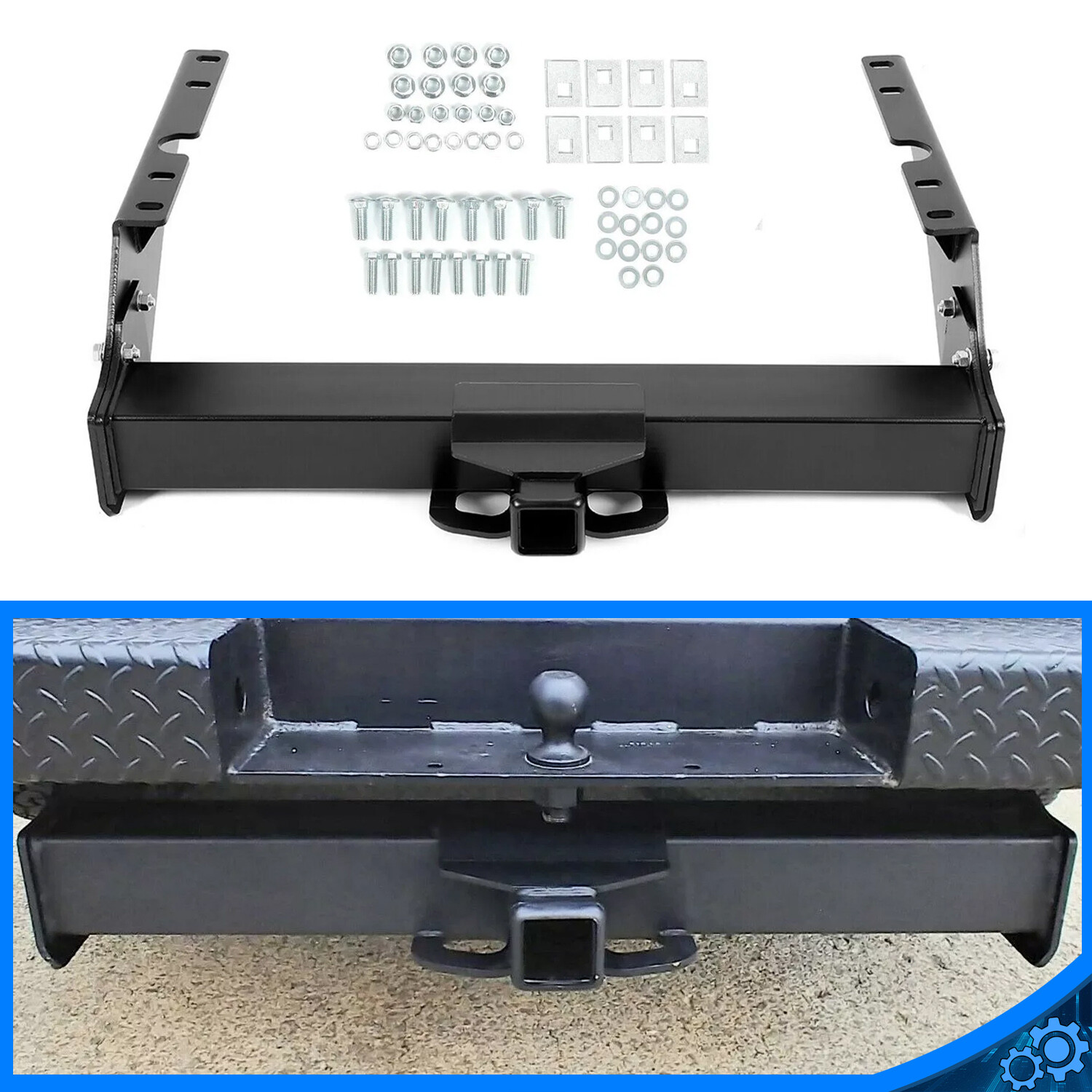 17000lbs Class 5 Trailer Hitch For Ford F-250 F-350 F-450 Super Duty 99-16