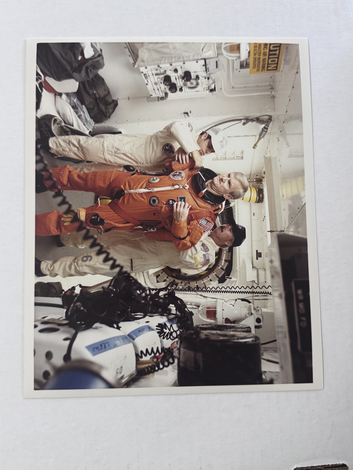 NASA STS-54 John Casper Enters Endeavour Before Launch Press Photo