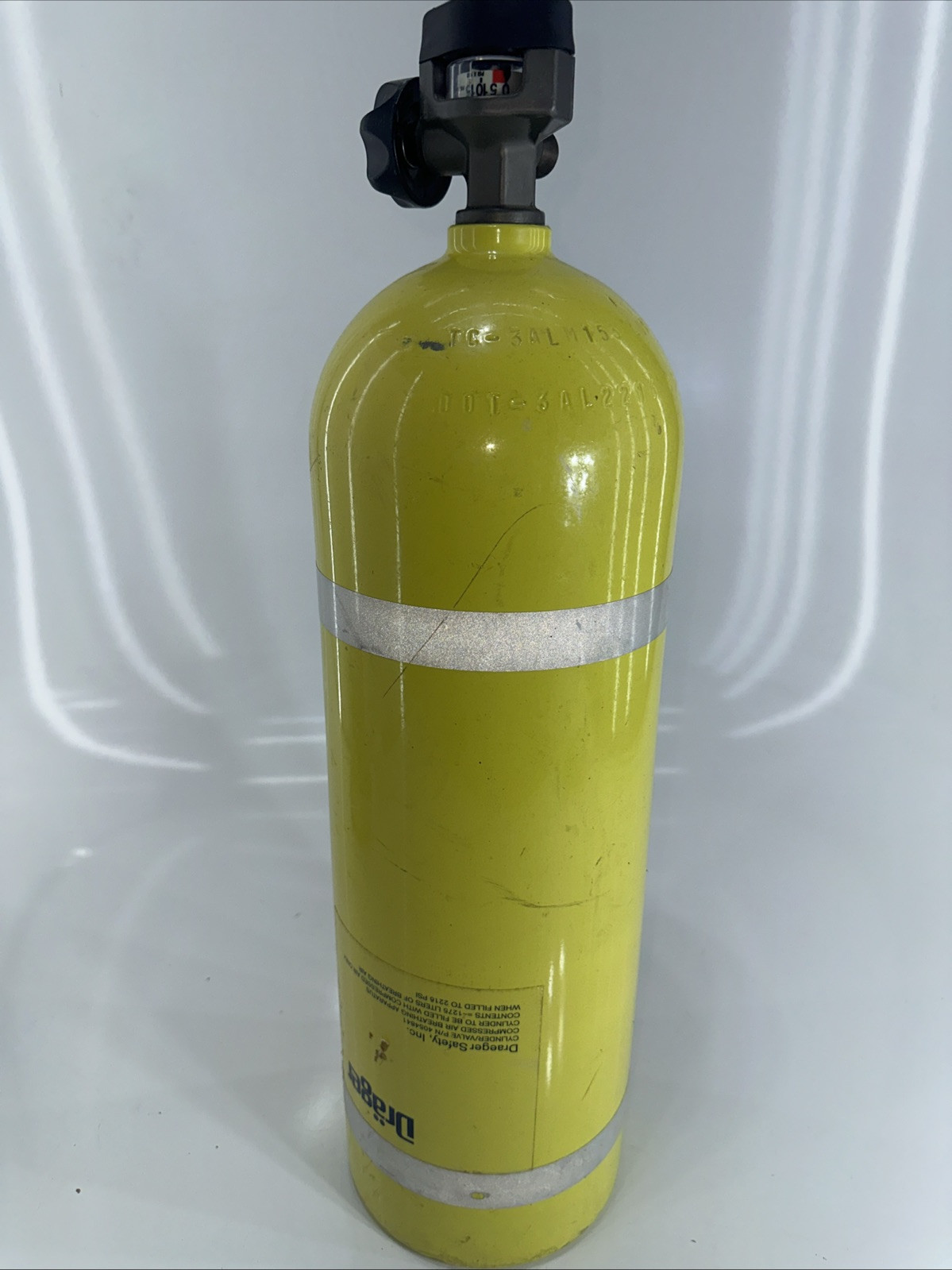 Drager Luxfer Tank 4054841 TC-3AL2216 DG297642 Breathing Air Tank