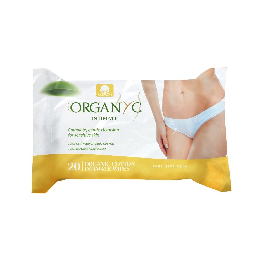 Organ(y)c Intimate Hygiene Wet Wipes - 20 count