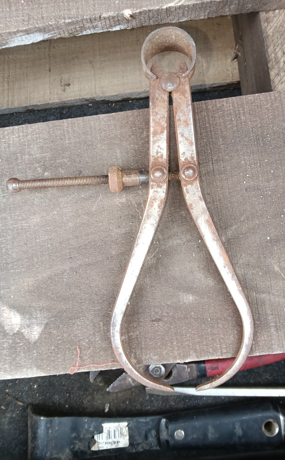 Vintage Outside Caliper Firm Joint Metalworking Divider