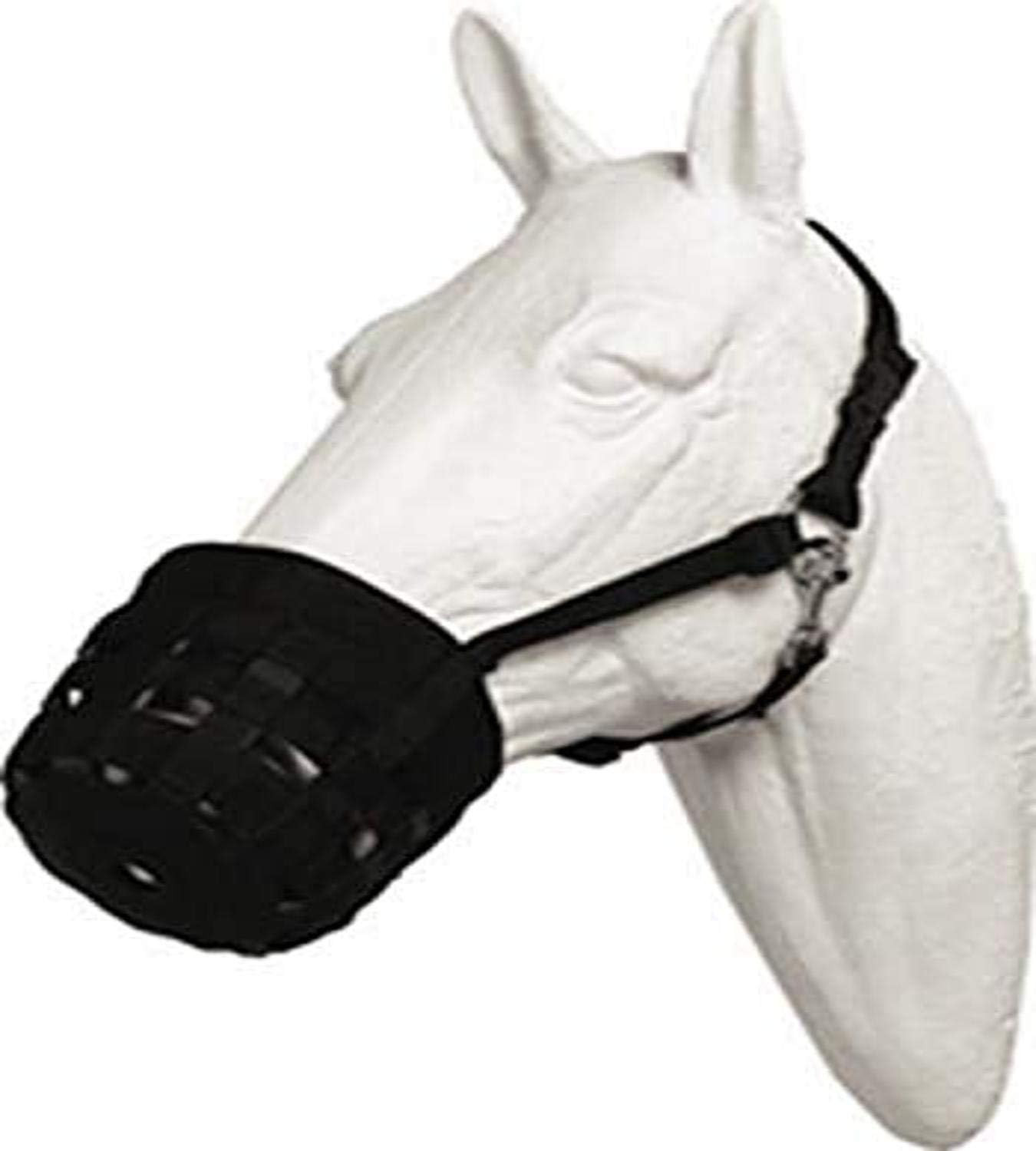 EQUINE Muzzle Grazing DLX Hrs Blk