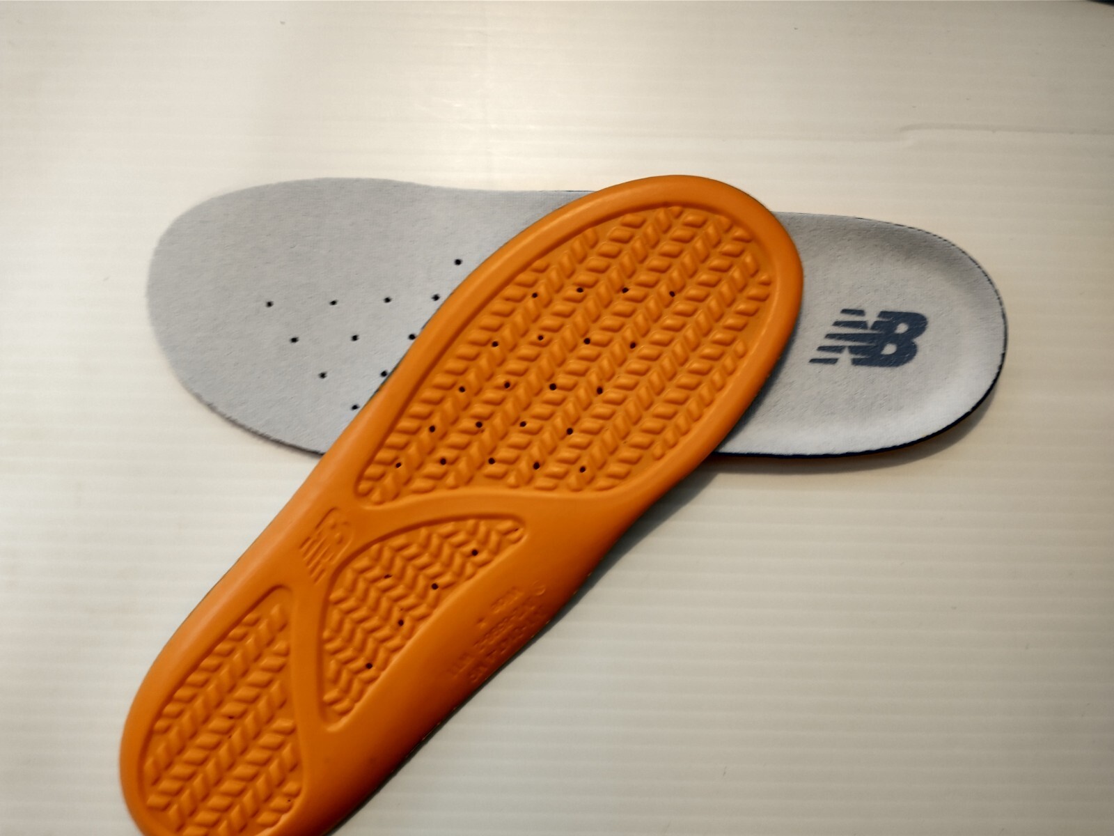 New Balance Replacement Insoles (White/Orange)