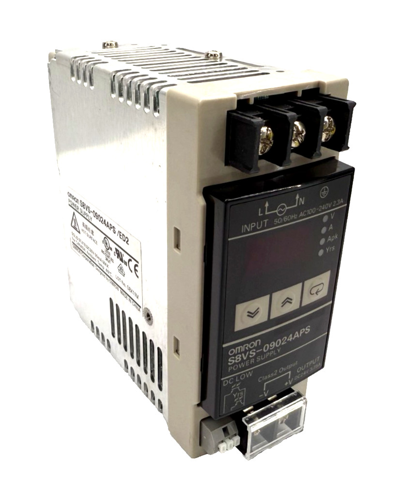 OMRON S8VS-09024APS Switch Mode Power Supply, 3.75A / 24VDC / 90W