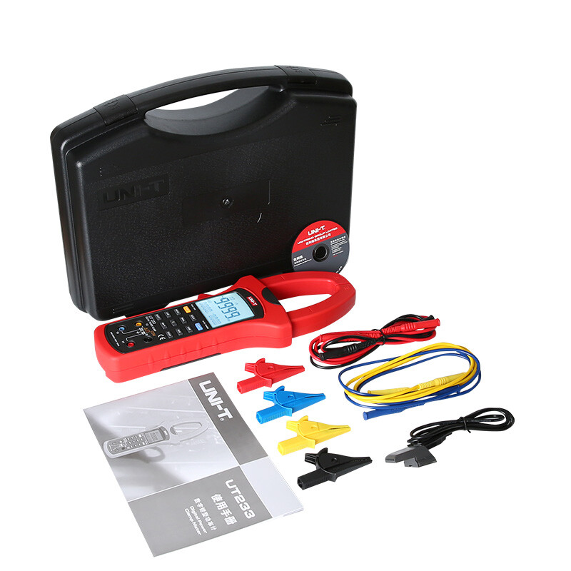 UNI-T Digital Power Clamp Meter 3Phase active/reactive power Factor phase angle