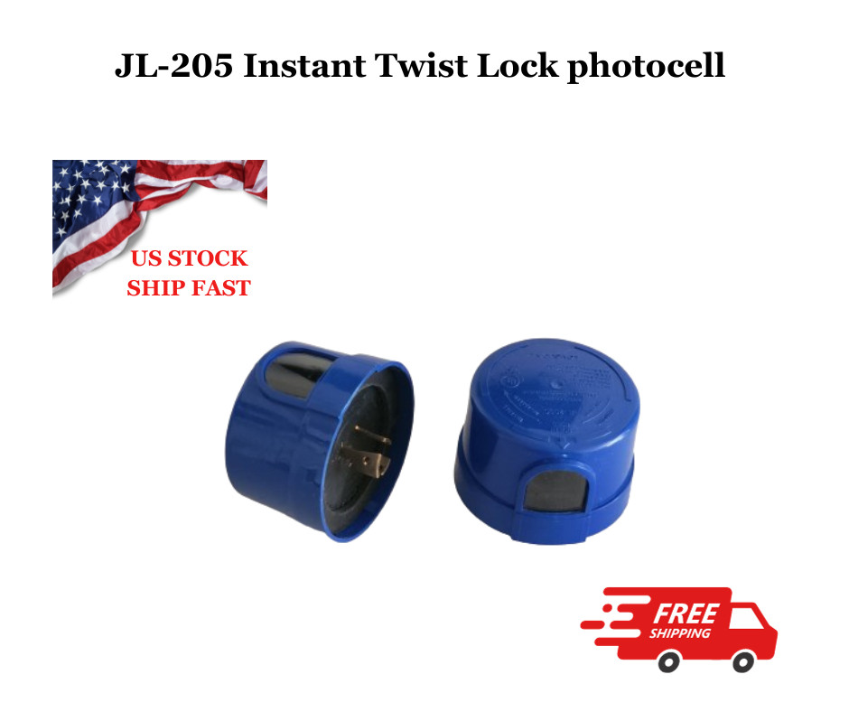 JL-205 Instant Twist Lock photocell 110-277VAC