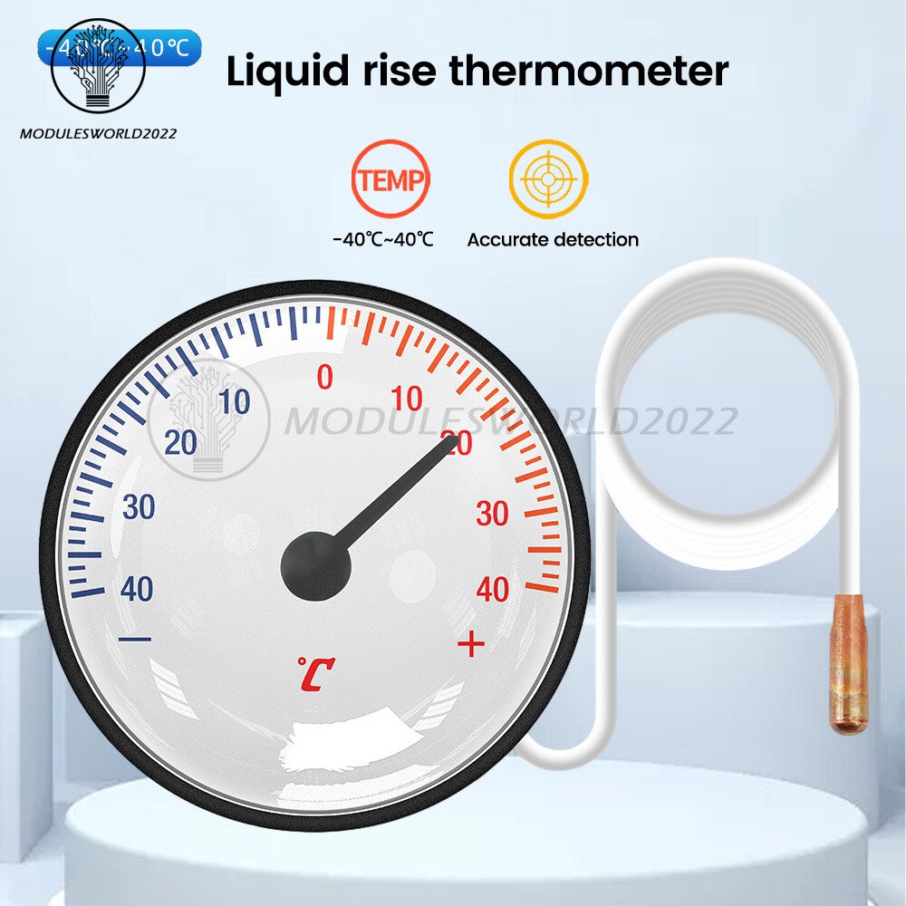 High Precision Household Pointer Liquid Rising Water Thermometer With Probe