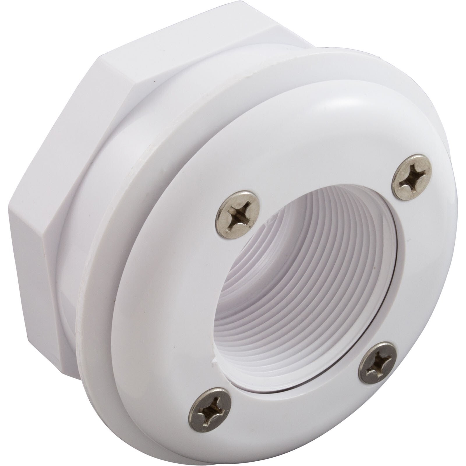Inlet Fitting, 3"hs, 1-1/2"fpt x 1-1/2"fpt, w/Locknut