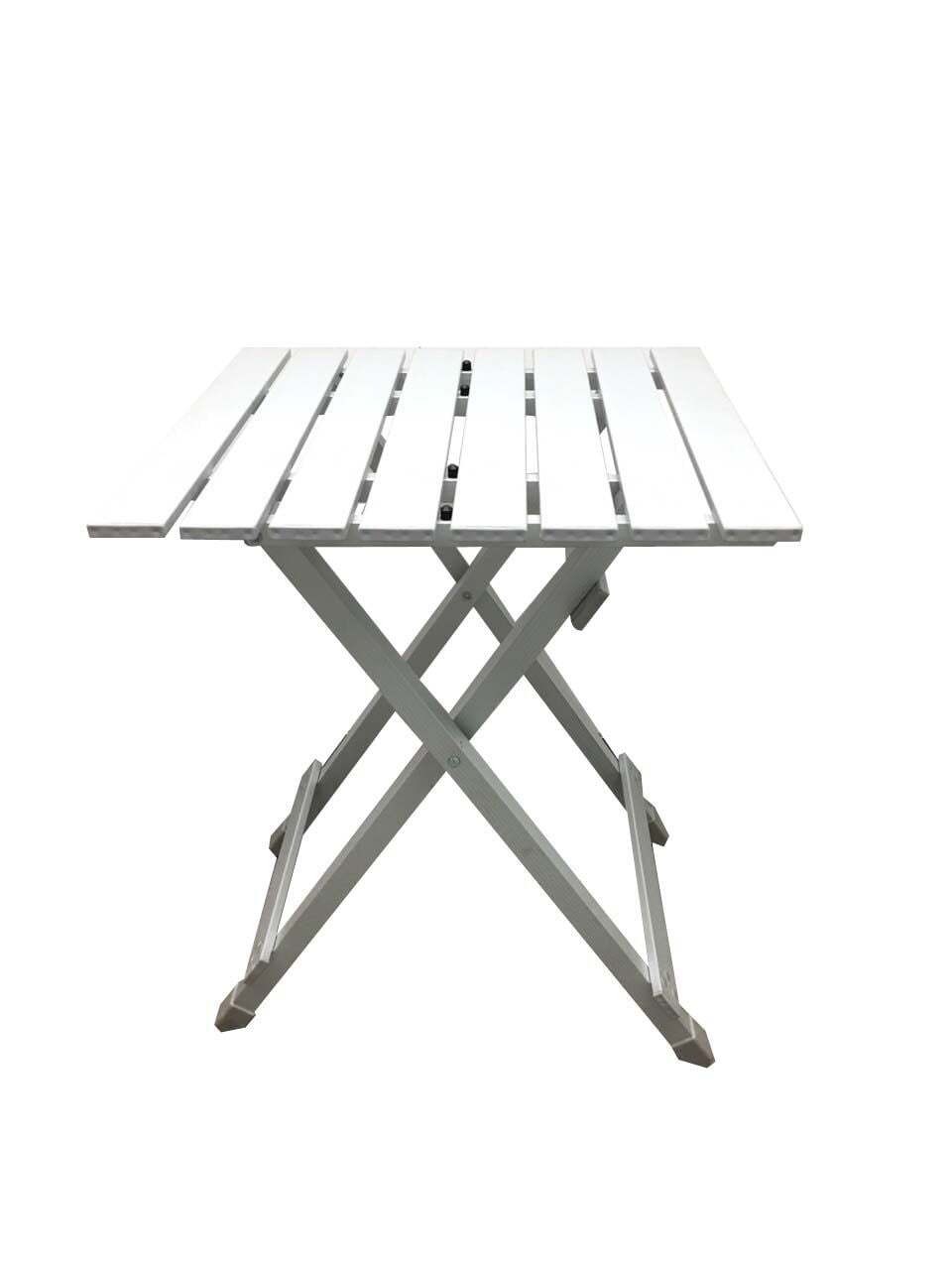 Compact Lightweight Aluminum Folding Camping Table Rust-resistant for Backyard