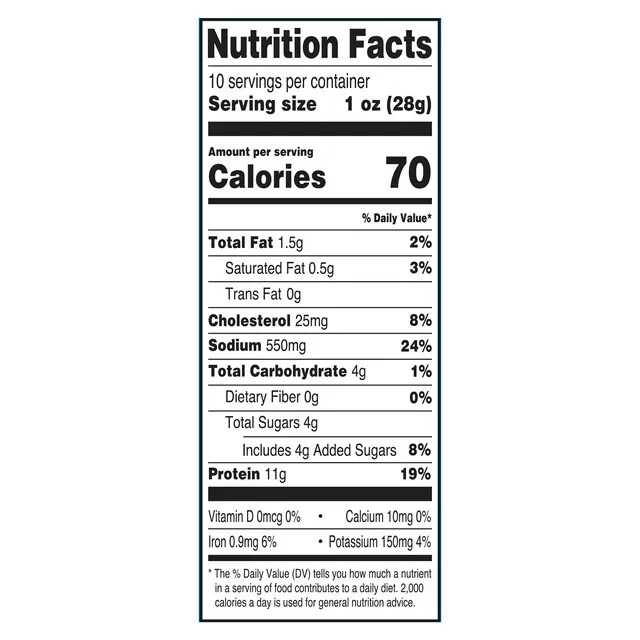 Great Value Original Beef Jerky Value Pack, 10 oz,New,Free shipping