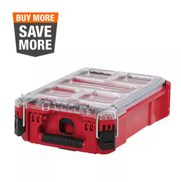 New ! PACKOUT 5-Compartments Small Parts Organizer - Model # 48-22-8435