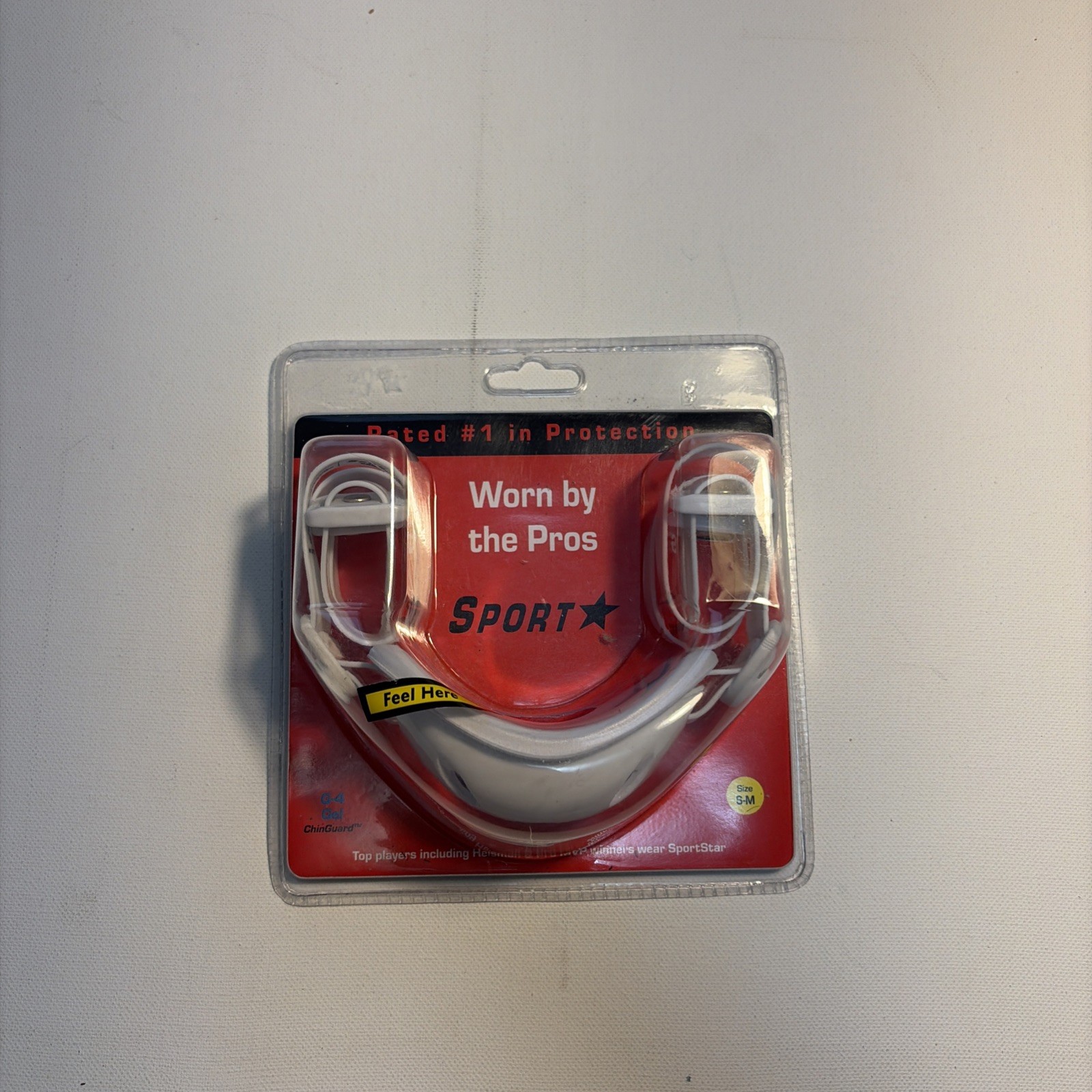 SportStar GX-4 Gel Chin Guard Size S-M Worn by the Pros NEW IN PACKAGE