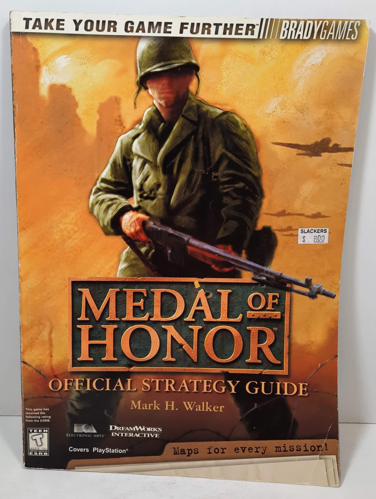 Medal of Honor Official Strategy Guide Brady Sony Playstation EA DreamWorks