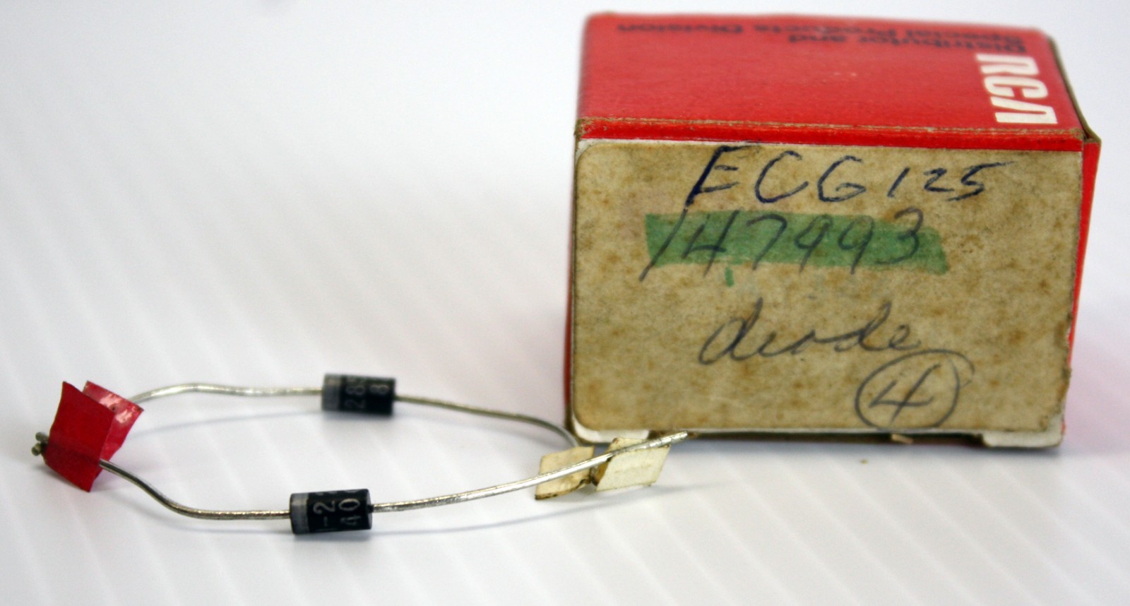 NTE125, 2 Pack of NTE125 1KV PRV @ 1A Rectifier Diodes ~ DO-41 (ECG125)