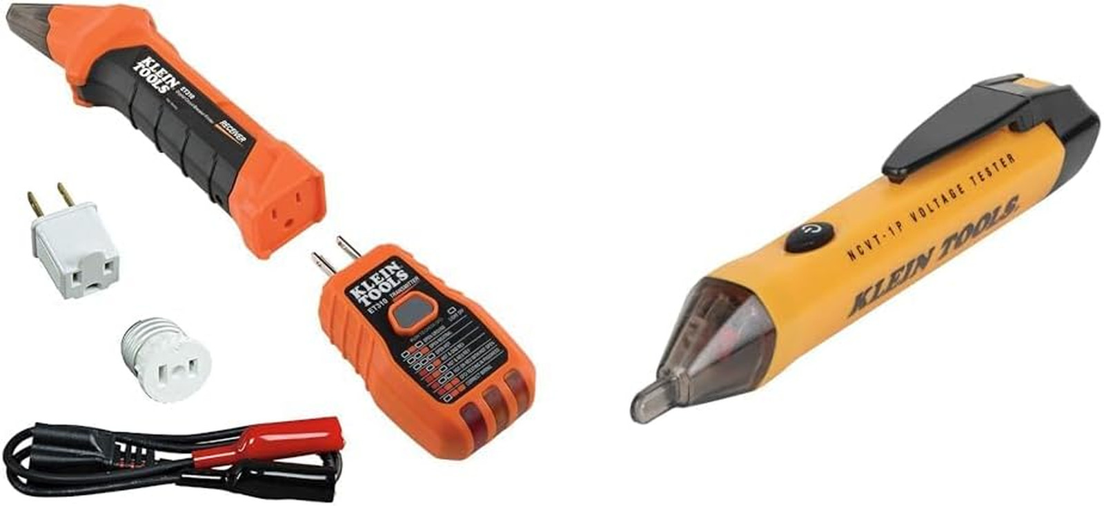 Circuit Breaker Finder & NCVT1P Voltage Tester Set - 2-Piece Kit