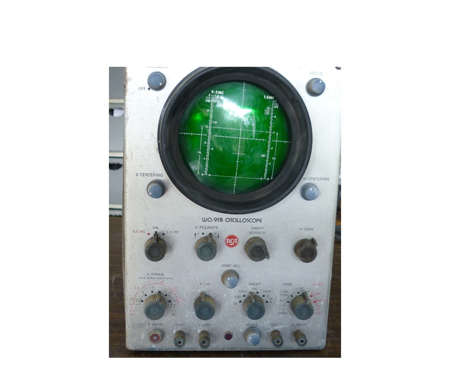 RCA Oscilloscope WO-91B  **PARTS or REPAIR*  AS-IS with  NO RETURNS** 21F07