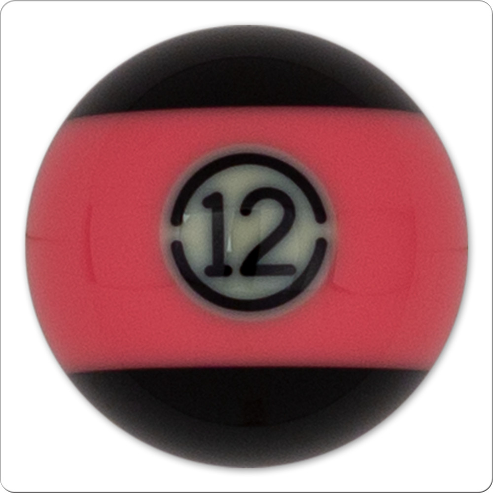 Individual Aramith #12 Tournament Black Replacement Pool Ball
