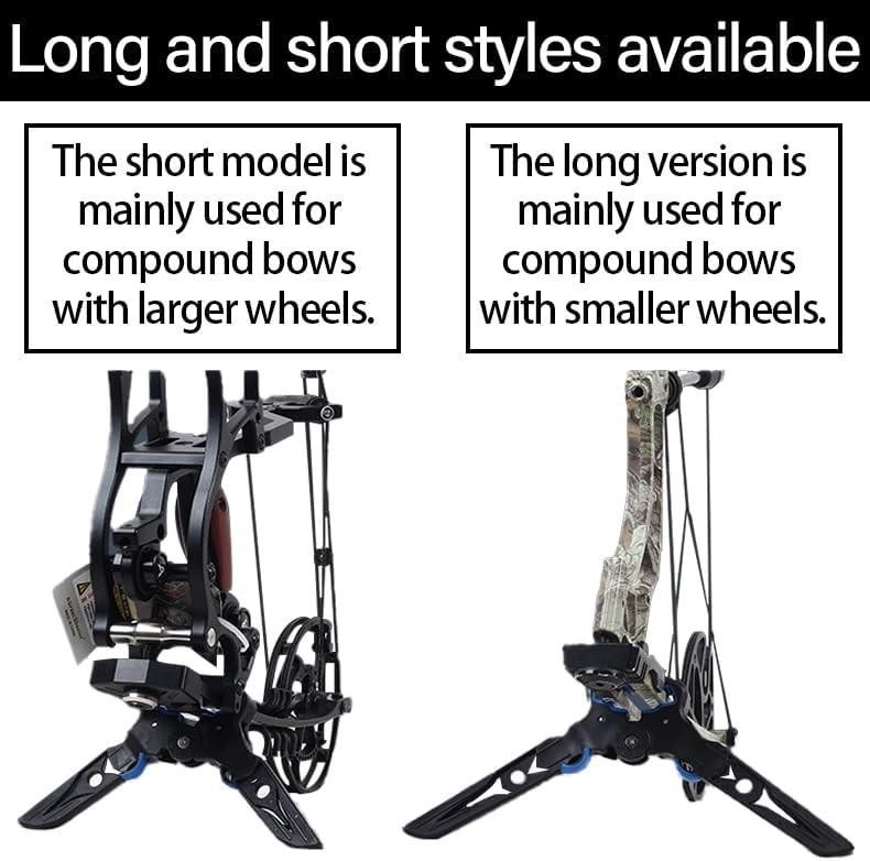 Bow Stand for Compound Bow Arrow Eight Bow Holder Composite Archery Rubber Holde