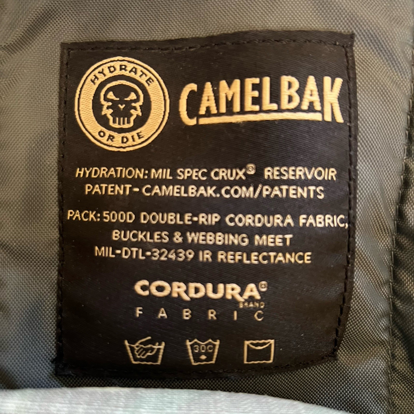 CamelBak M.U.L.E. Mil Spec Crux Camo Tactical Backpack Multicam NO BLADDER