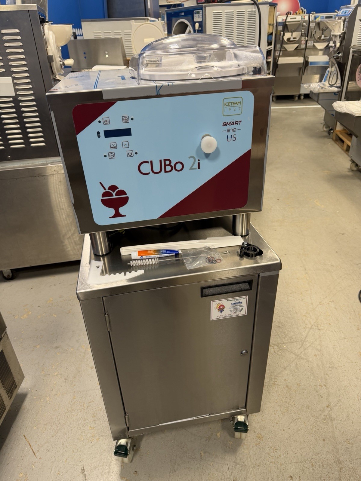 NEW Carpigiani Cattabriga Coldelite Model Cubo 2