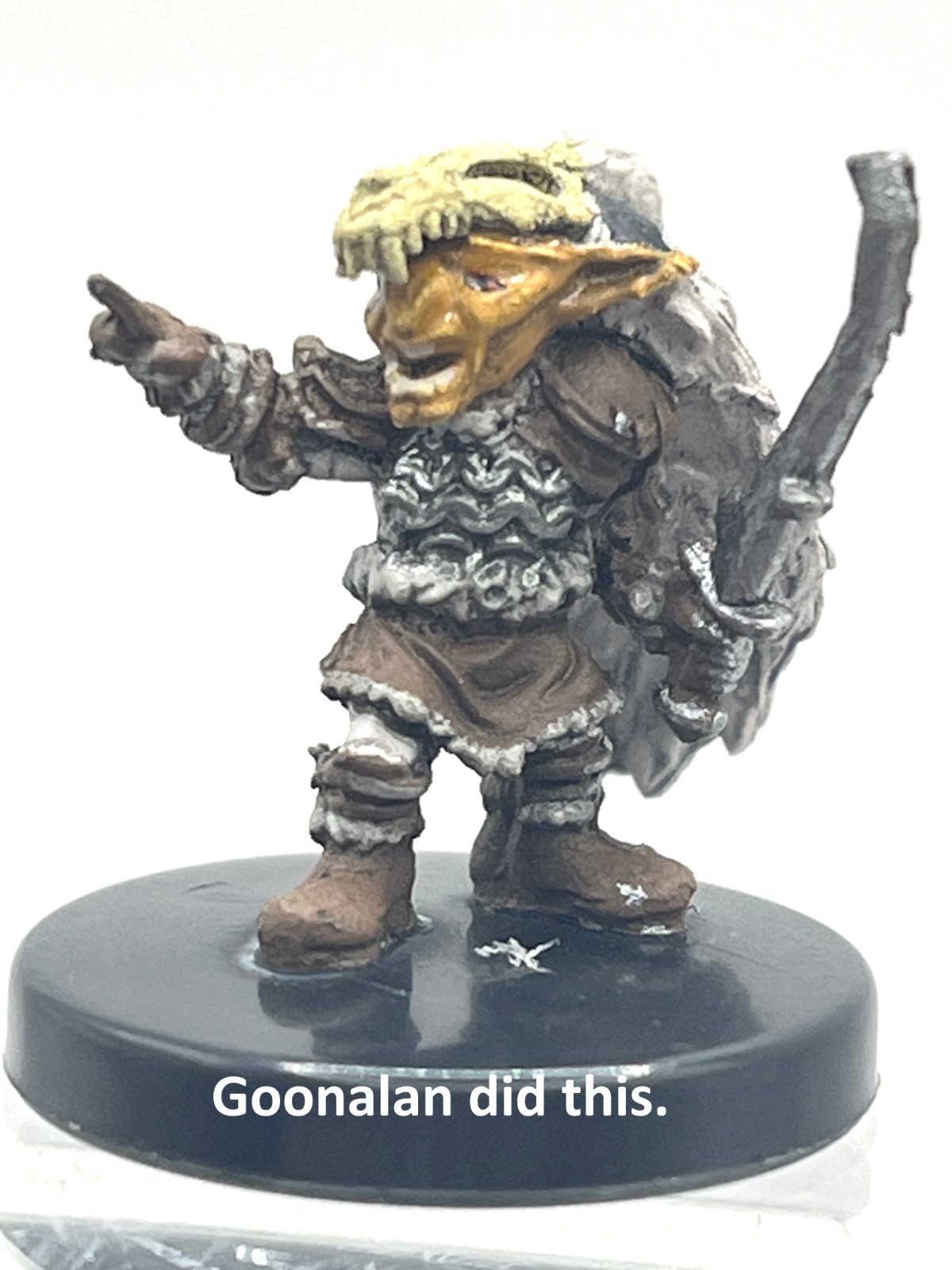 D&D Pathfinder Mini Rime Frostmaiden 11 Snow Goblin