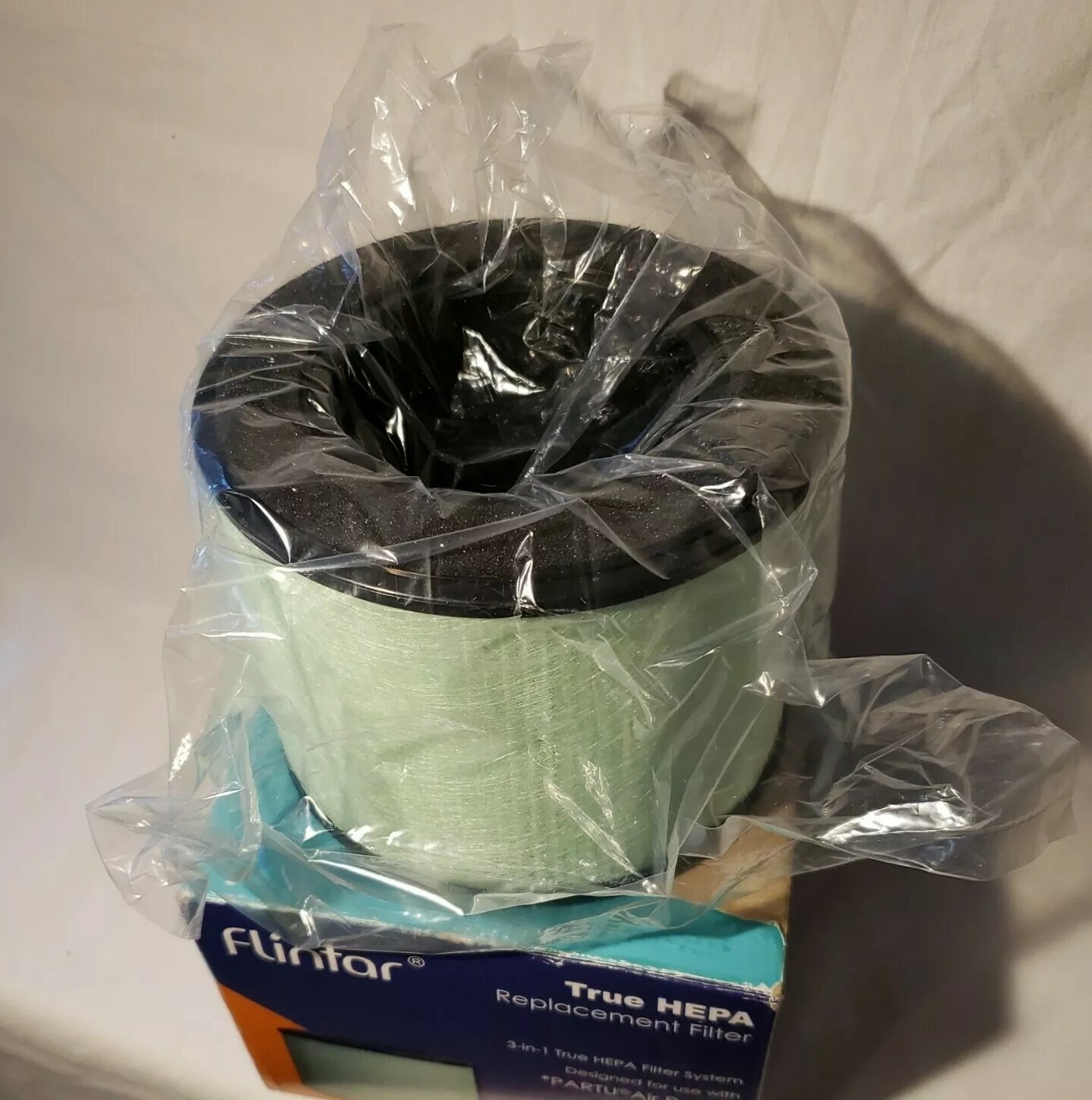 Flintar BS-08 3-in-1 True HEPA Replacement Filter, Compatible with BS-08 HEPA A