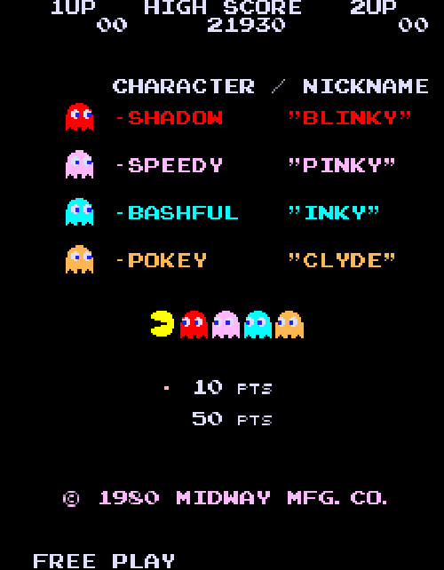 Pacman High Score Save and Free Play Kit - Arcade