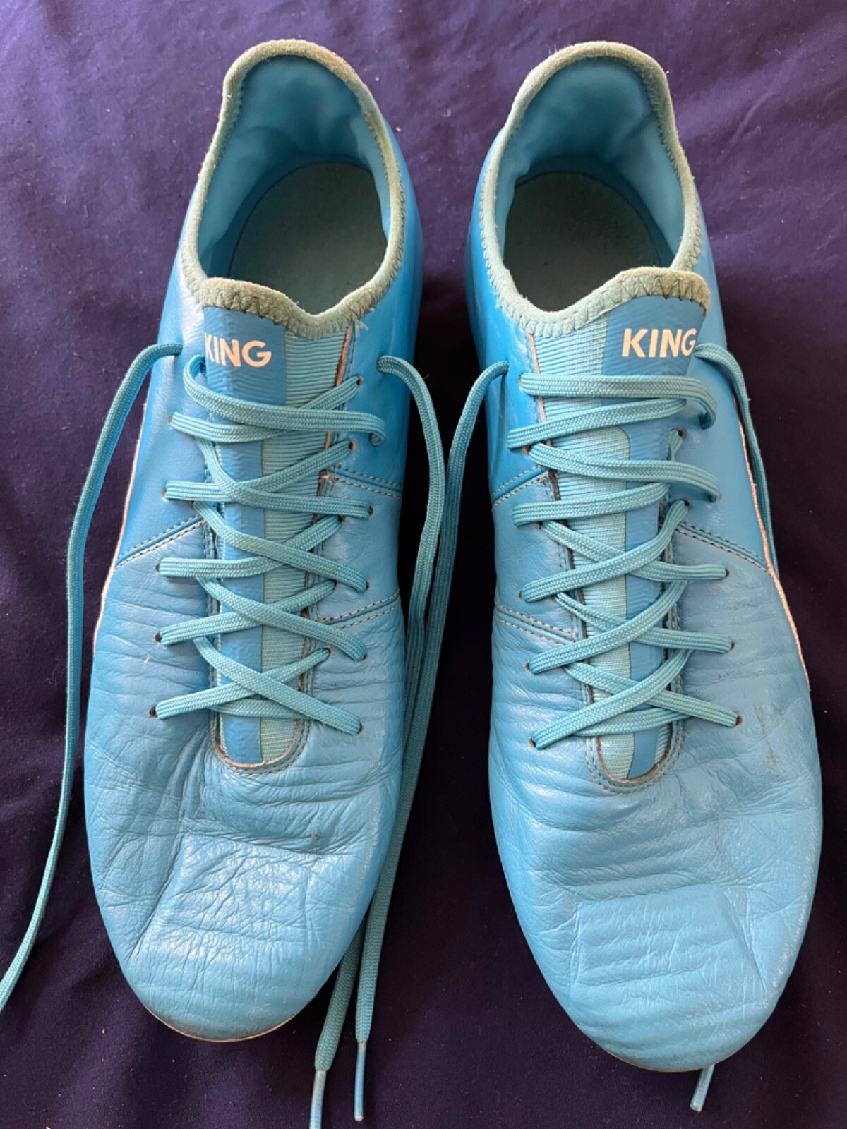 PUMA King Pro size US 13; firm earth cleats