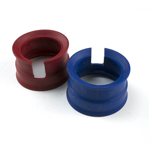 Yellow Jacket 49090 2-1/2" Set Red and Blue Gauge Boots