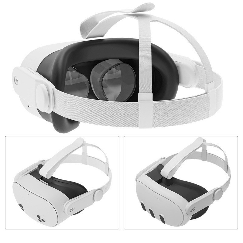 For Meta Quest 2/3/3S Headband Strap Adjustable Replacement Headband Strap