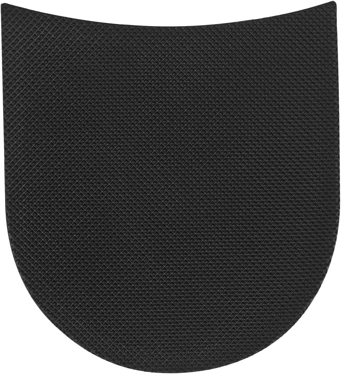 Anti-Slip Shoe Heel Pads- 6.5 mm Rubber Repair Replacements for Boots Men Women