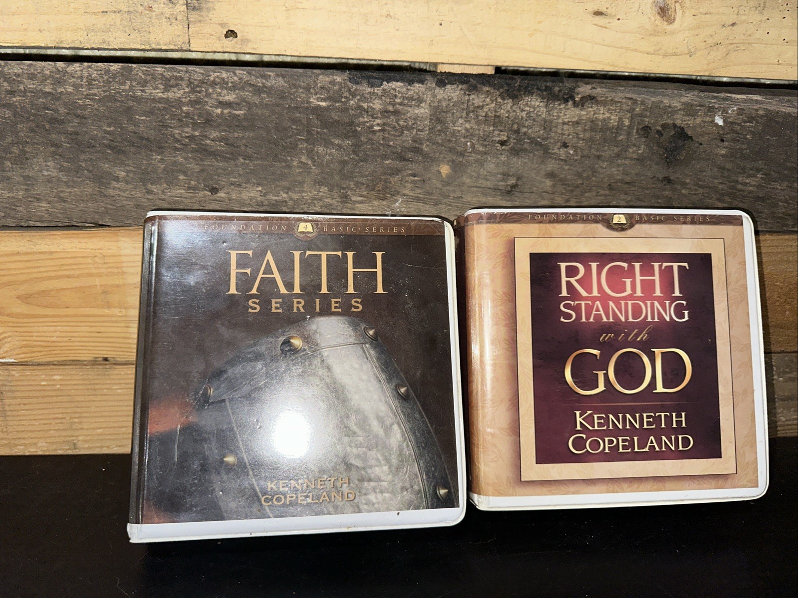 Vintage Right-Standing with God by Kenneth Copeland ( 12 CD's ) & Faith Series