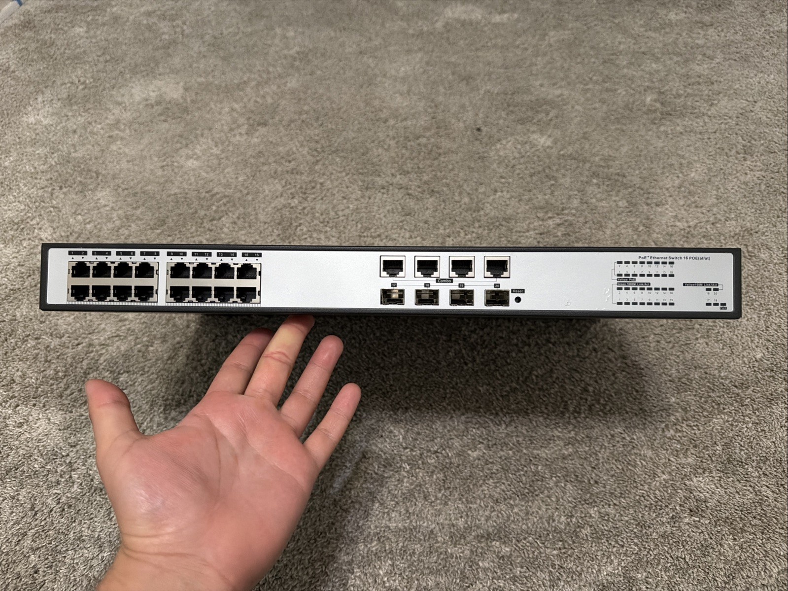 LTPOE-SW2404EG 24 Ports POE Switch