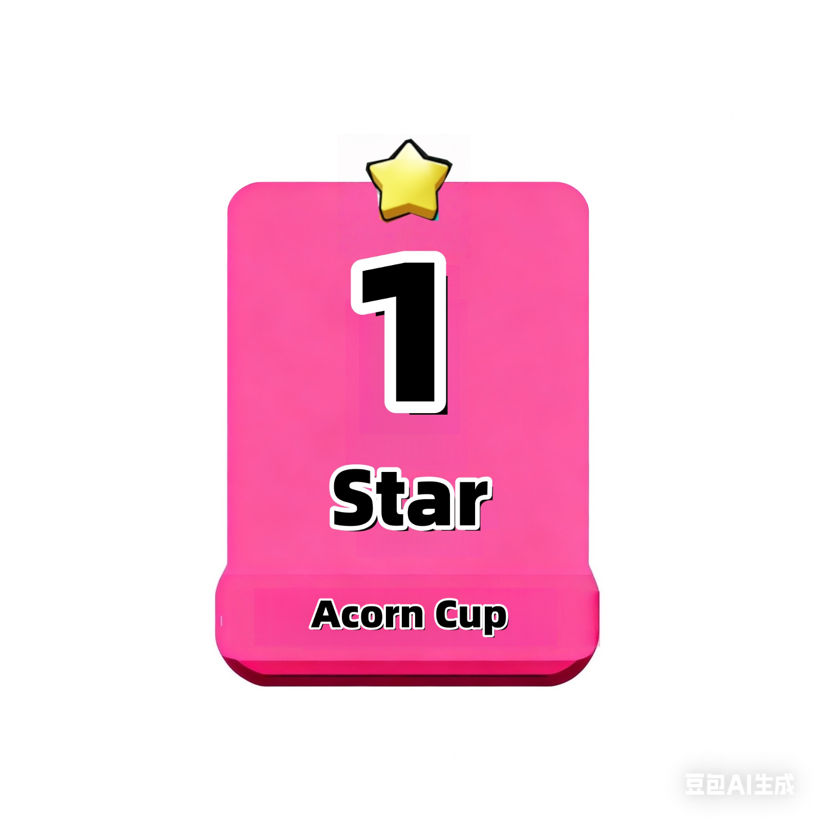Acorn Cup -1⭐  ,1 stars,Monopoly_go Monopoly sticker,Set:8-1