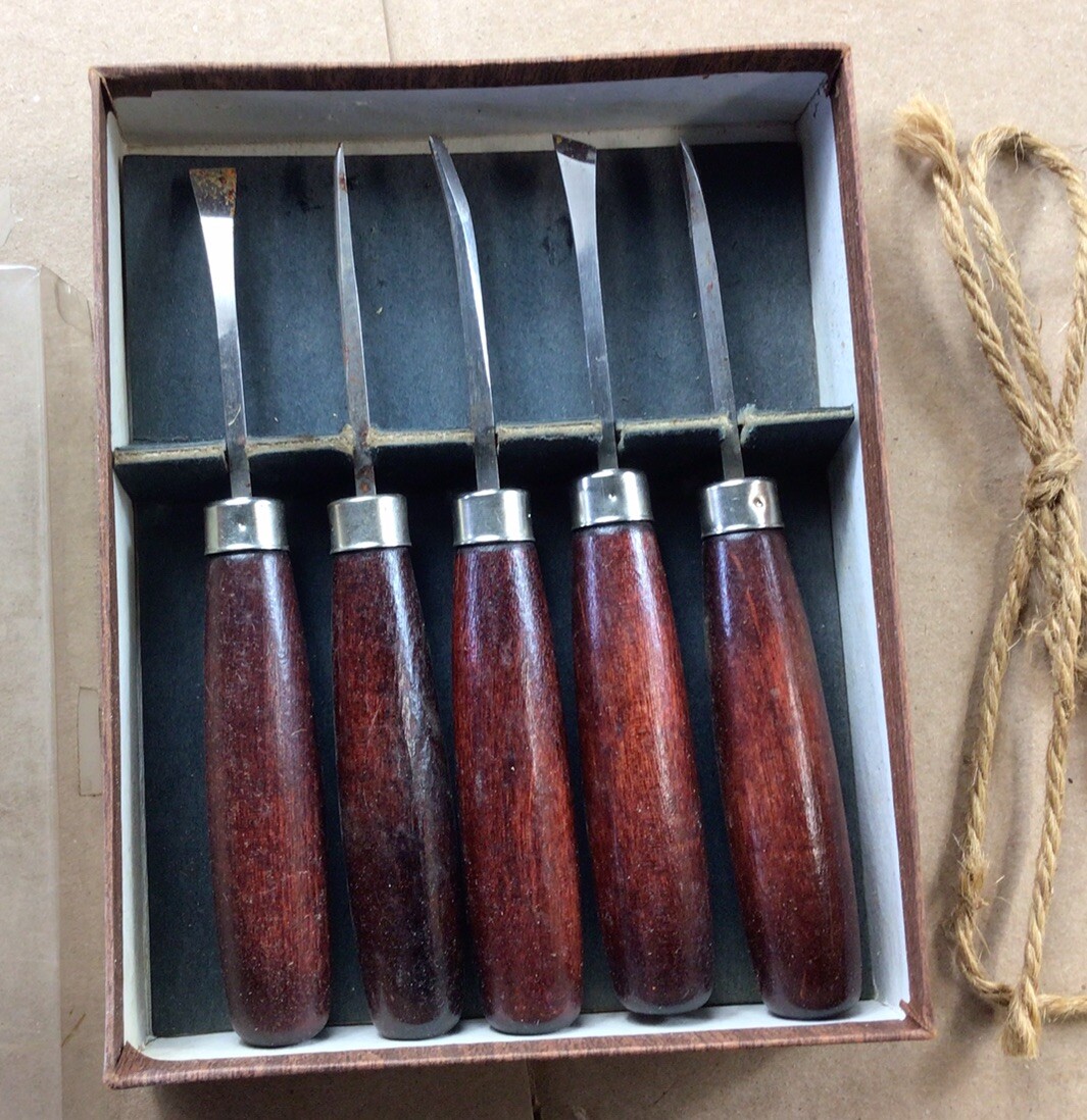 Loew Cornell Wood Carving Set LC-110, 5 Pc Set