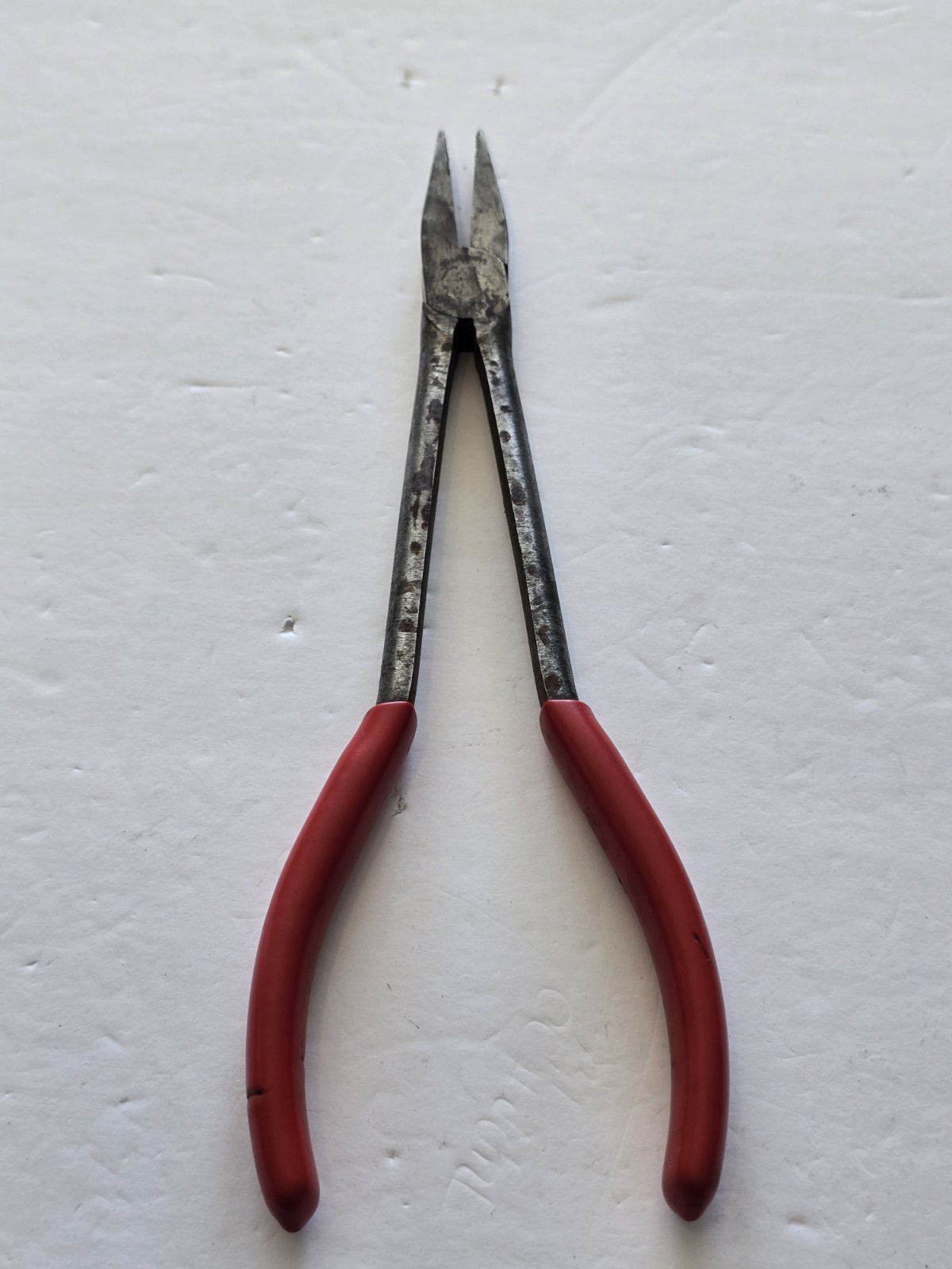Snap On 9" Red Handle Needle Nose Pliers USA