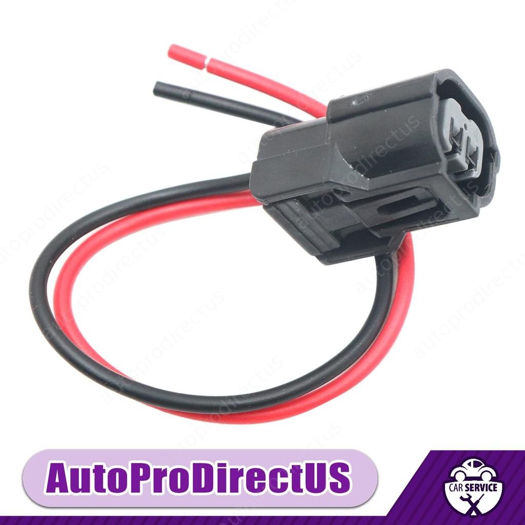 Fits 04-21 Honda Civic 6189-0891 2-Pin Front Turn Signal Light Connector Pigtail