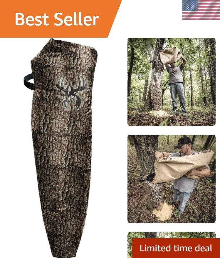 Treehugger 100 lb Trubark HD Camo Gravity Bag Feeder