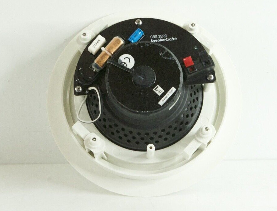 1x SpeakerCraft CRS Zero 6' In Ceiling Speaker (White) j746