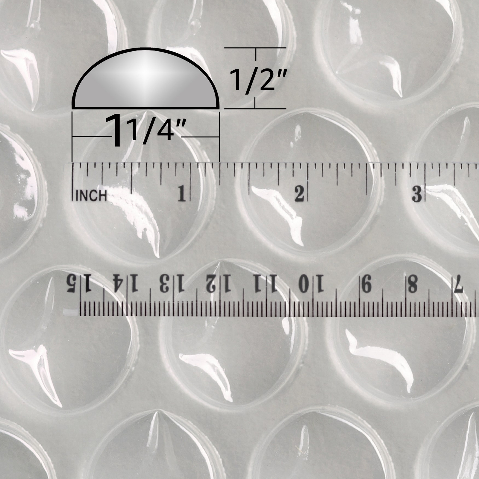 UBMOVE Bubble Roll Wrap - 48" Wide x 65' - Large Bubbles 1/2" Perforated 12"