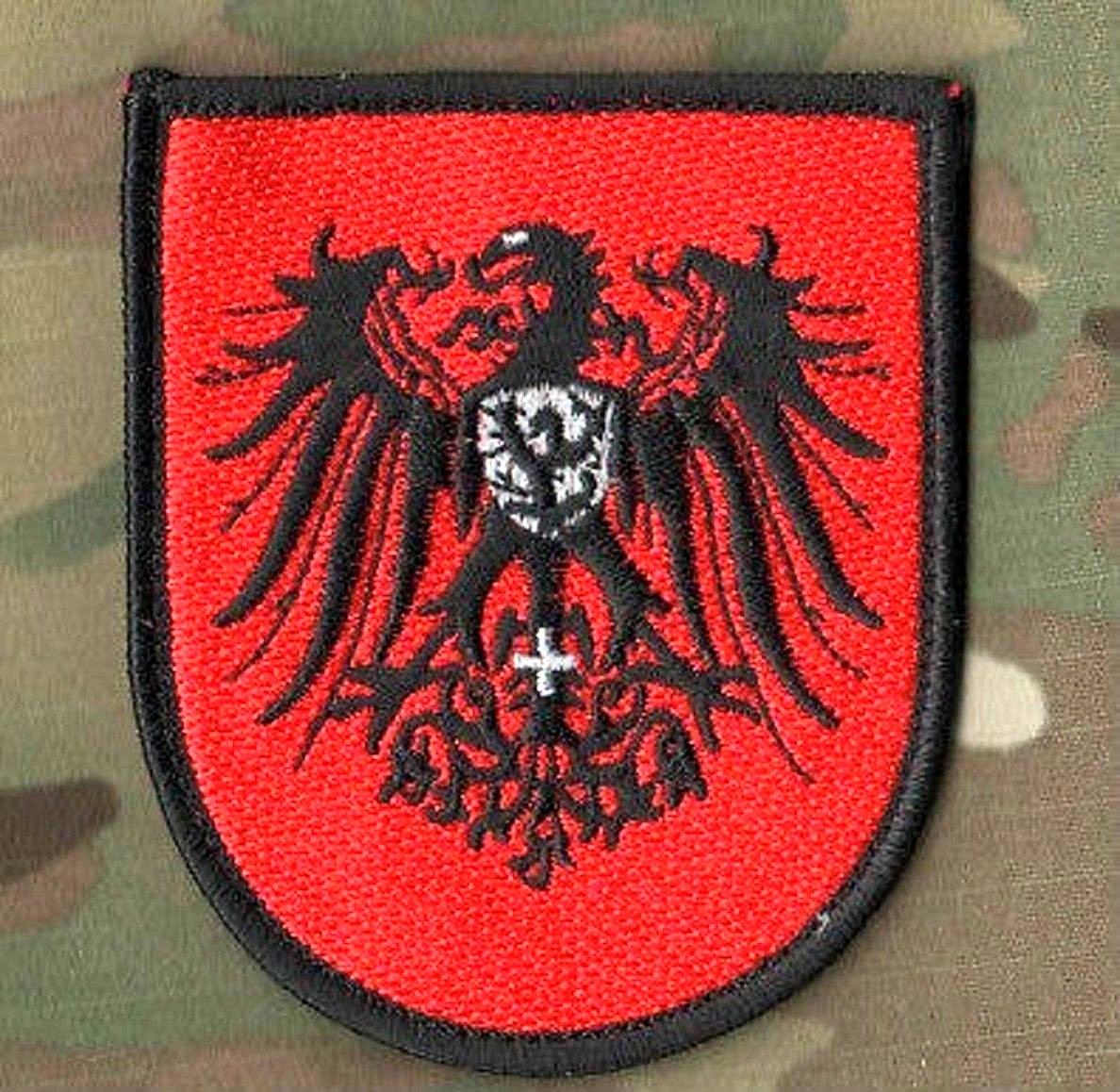 ICH BIN STOLZ DEUTSCHER ZU SEIN BUNDESWEHR DEUTSCHER ADLER EAGLE velkrö PATCH