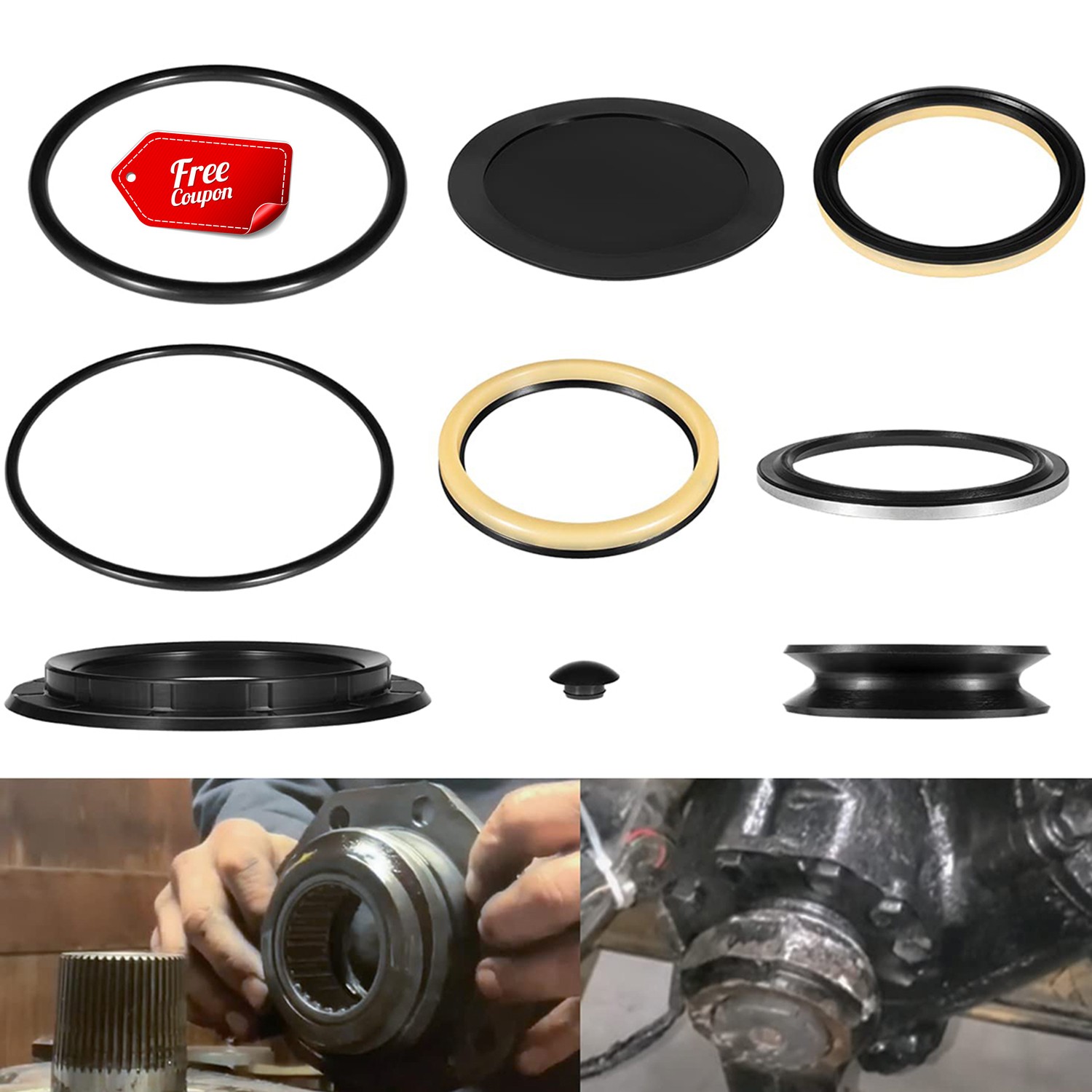 5545741/ 5544881 Sector Shaft Seal Kit for Sheppard M100 M90 Power Steering Gear