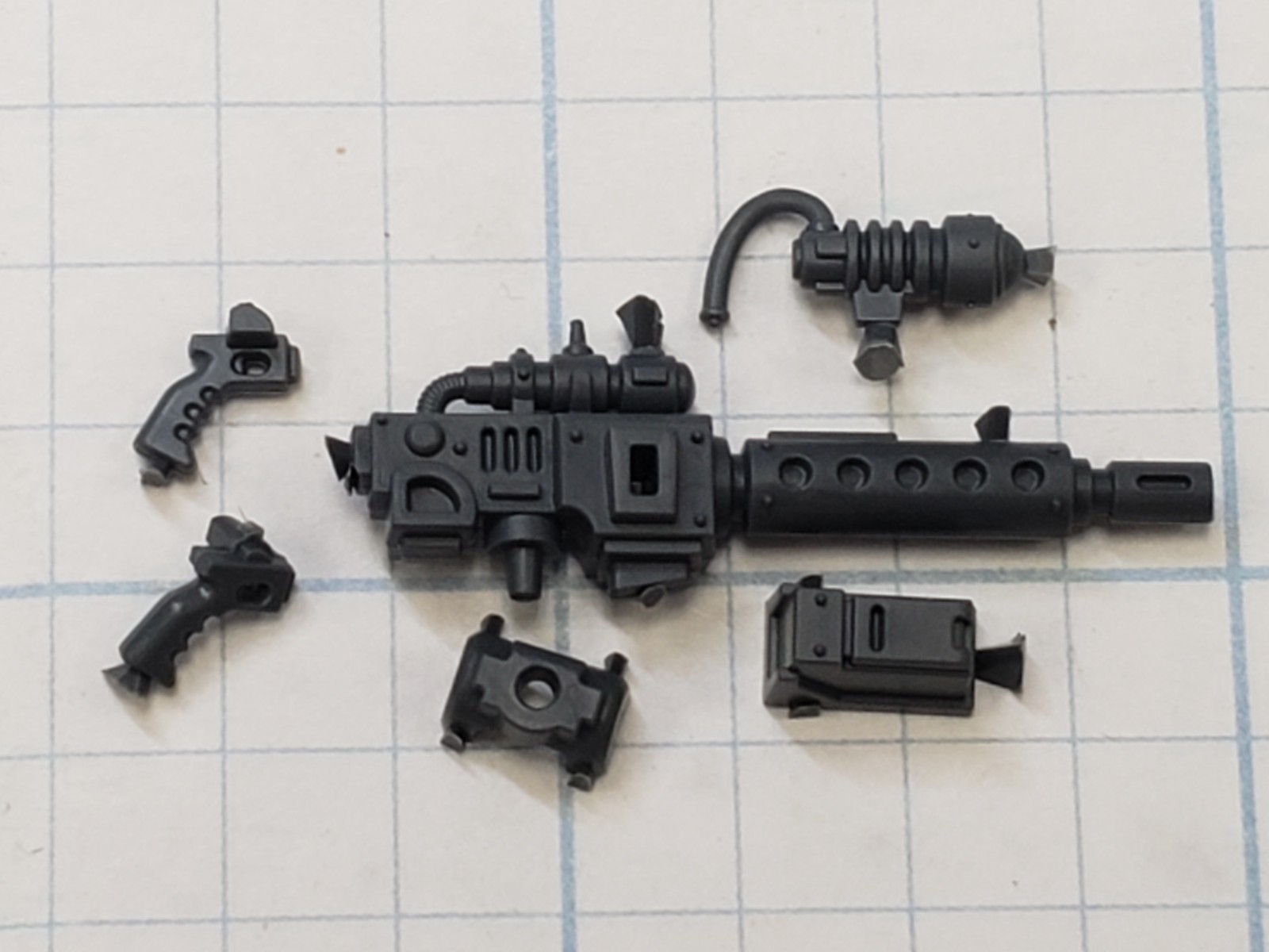 Warhammer 40k Genestealer Cult Bits Goliath Truck Pintle Mount Heavy Stubber #15