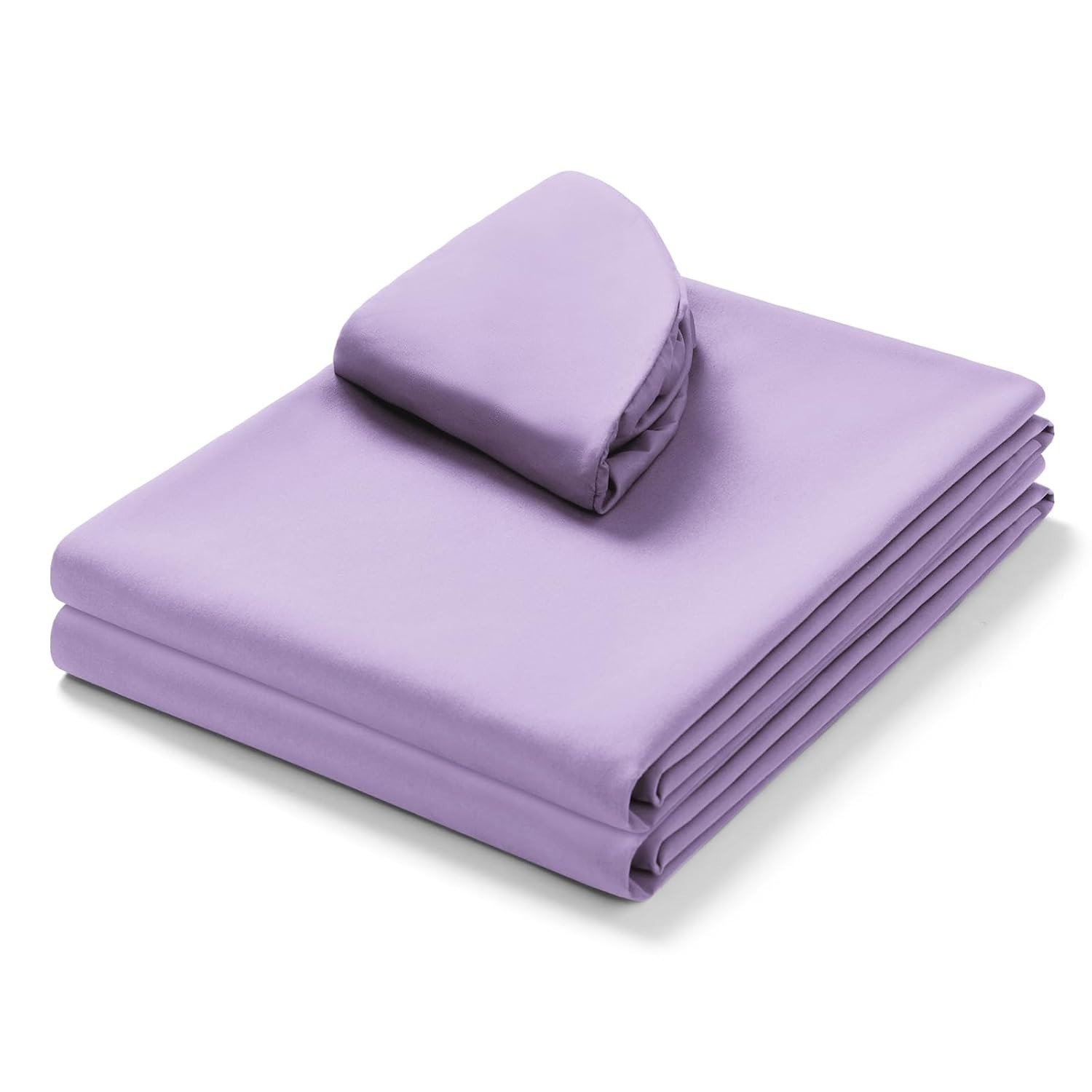 3-Piece Professional Massage Table Sheets Set - Soft Microfiber, Lavender