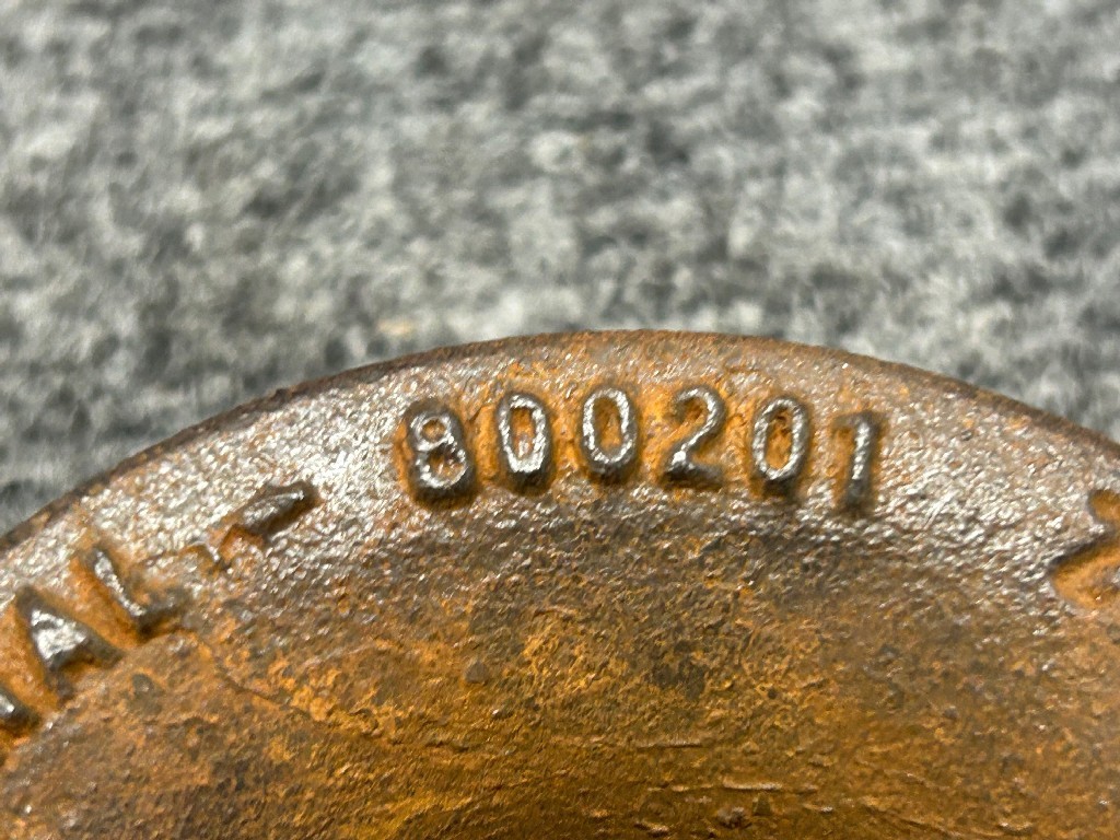800201 CAP-SPIGOT #1 JOINT NEW BUT WEATHERED, RUSTY