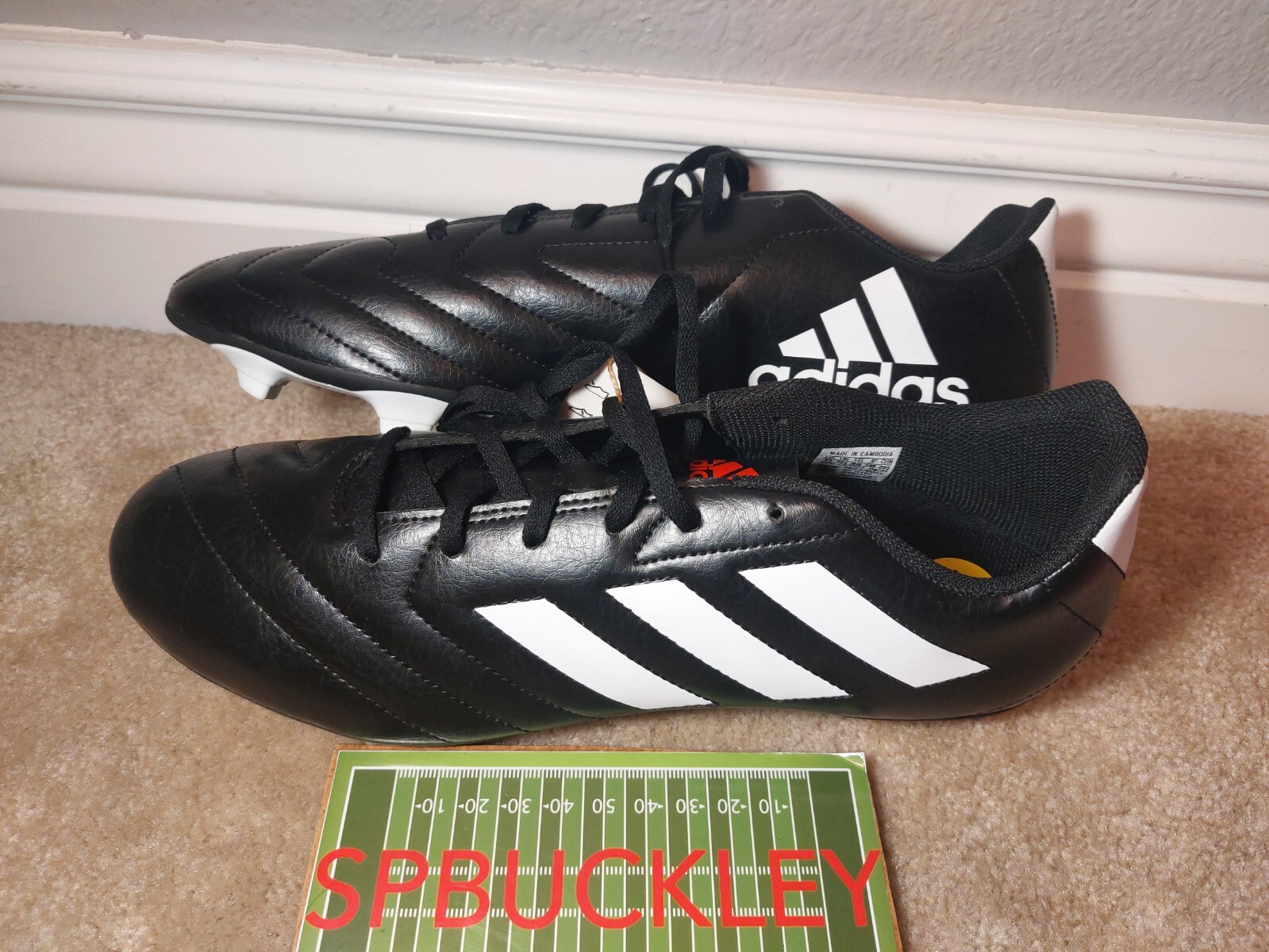 ADIDAS GOLETTO VII FG SOCCER CLEATS, US MENS 13, EE4481, NEW