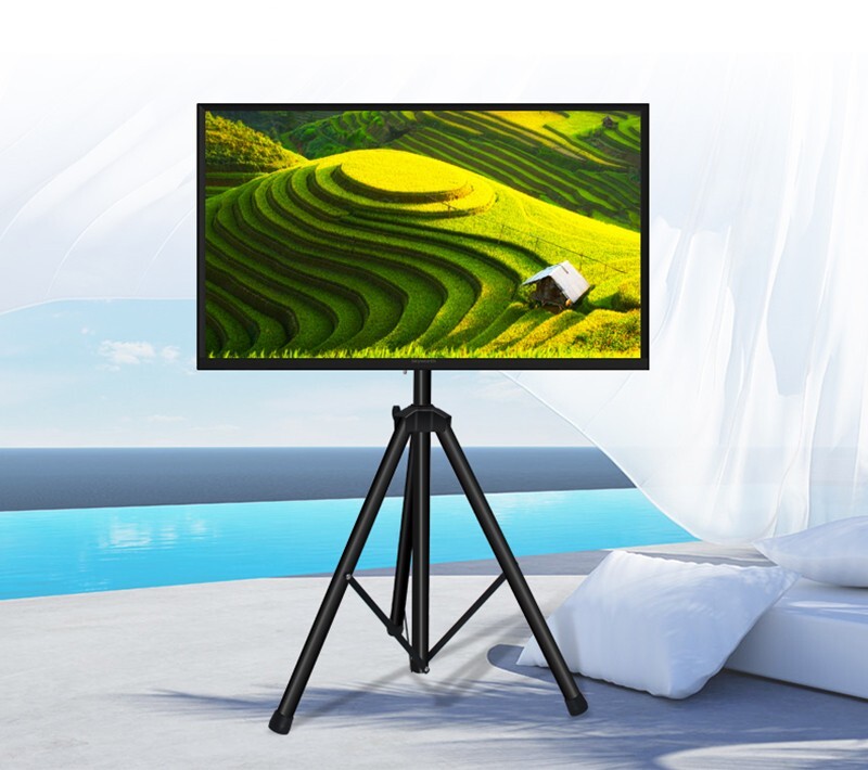 14"-40" LCD Display Floor Stand Portable Foldable Flat Panel Monitor Stand