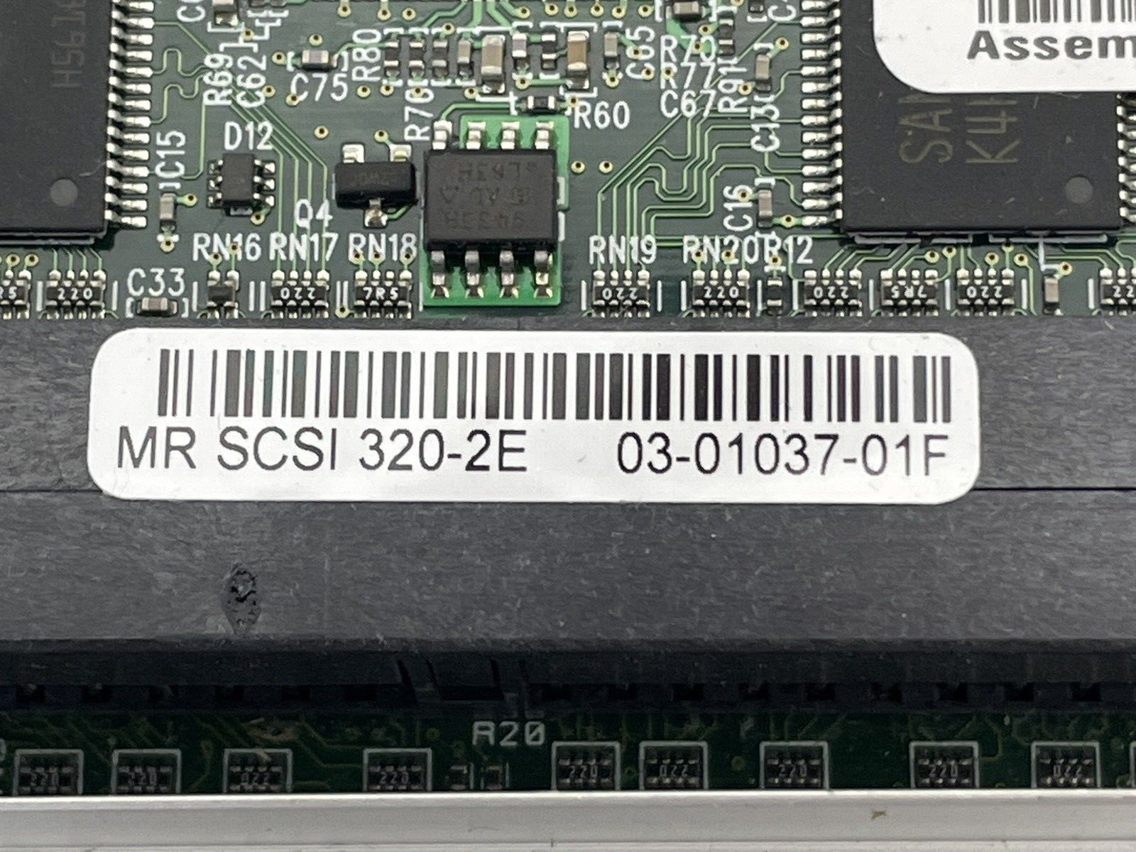 Dell TD977 MR 320-2E PERC 4E/DC SCSI PCI-E RAID Controller Card