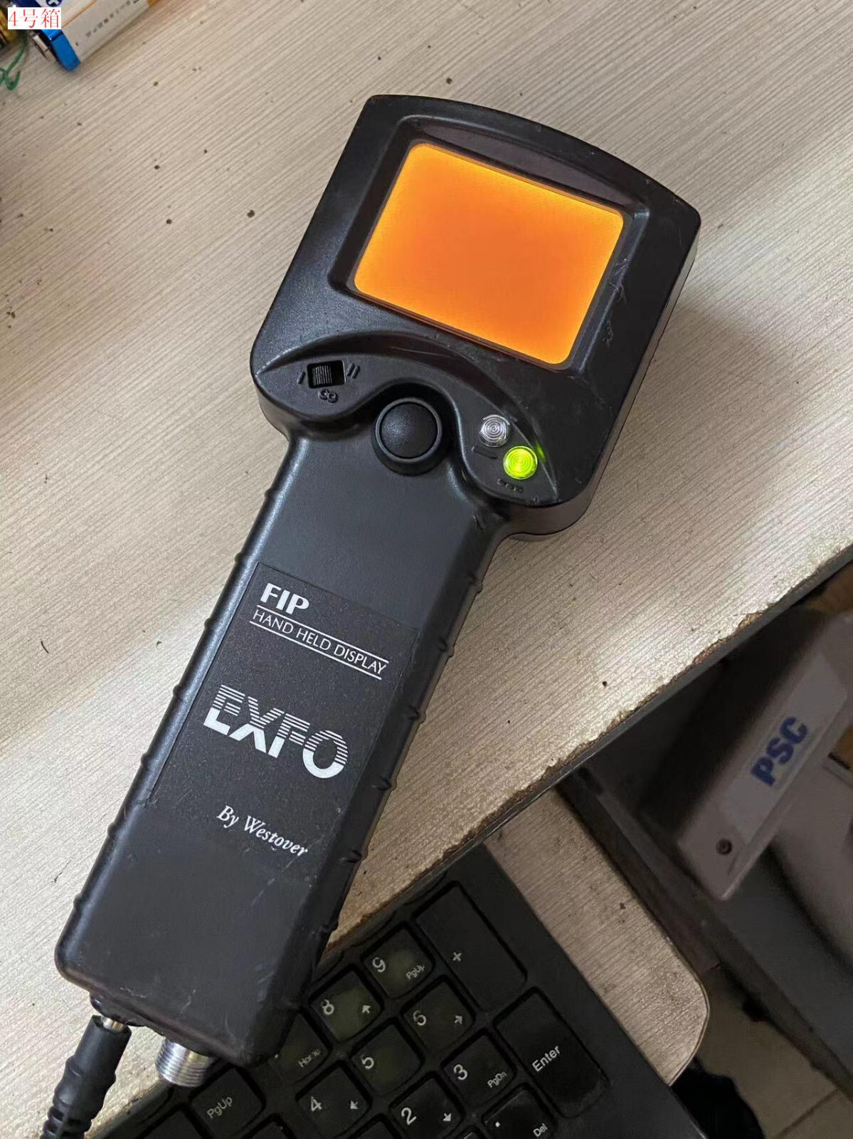 LCD Damage EXFO FIP-S1 Handheld Fiber Inspection Display For Get Repair Parts