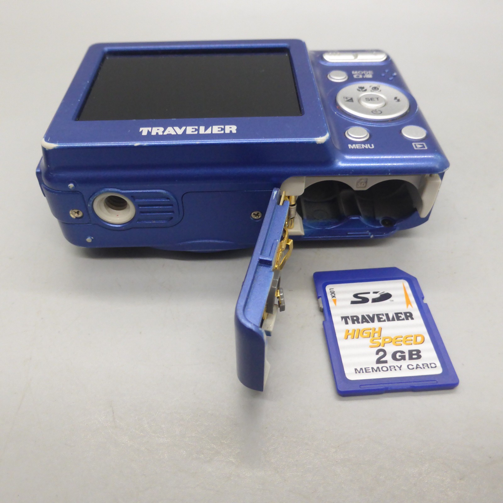 Traveler Digital Camera FX-5 5.0MP Blue Tested *Read*